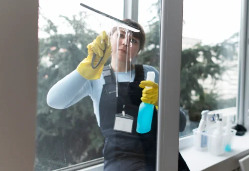 Nettoyage de vitres intérieures et extérieures à Montagney